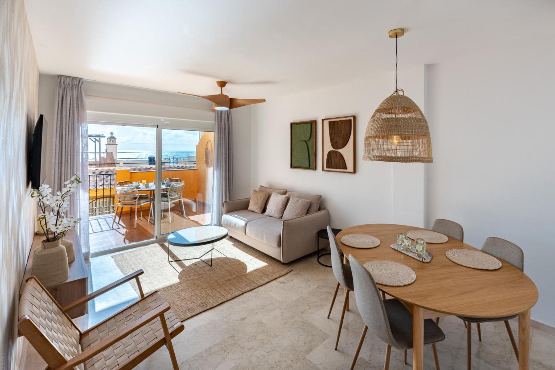 Апартаменты Horizon Del Mar, 2Bd Terrace, Sea View & Pool & Parking Бенальмадена Экстерьер фото
