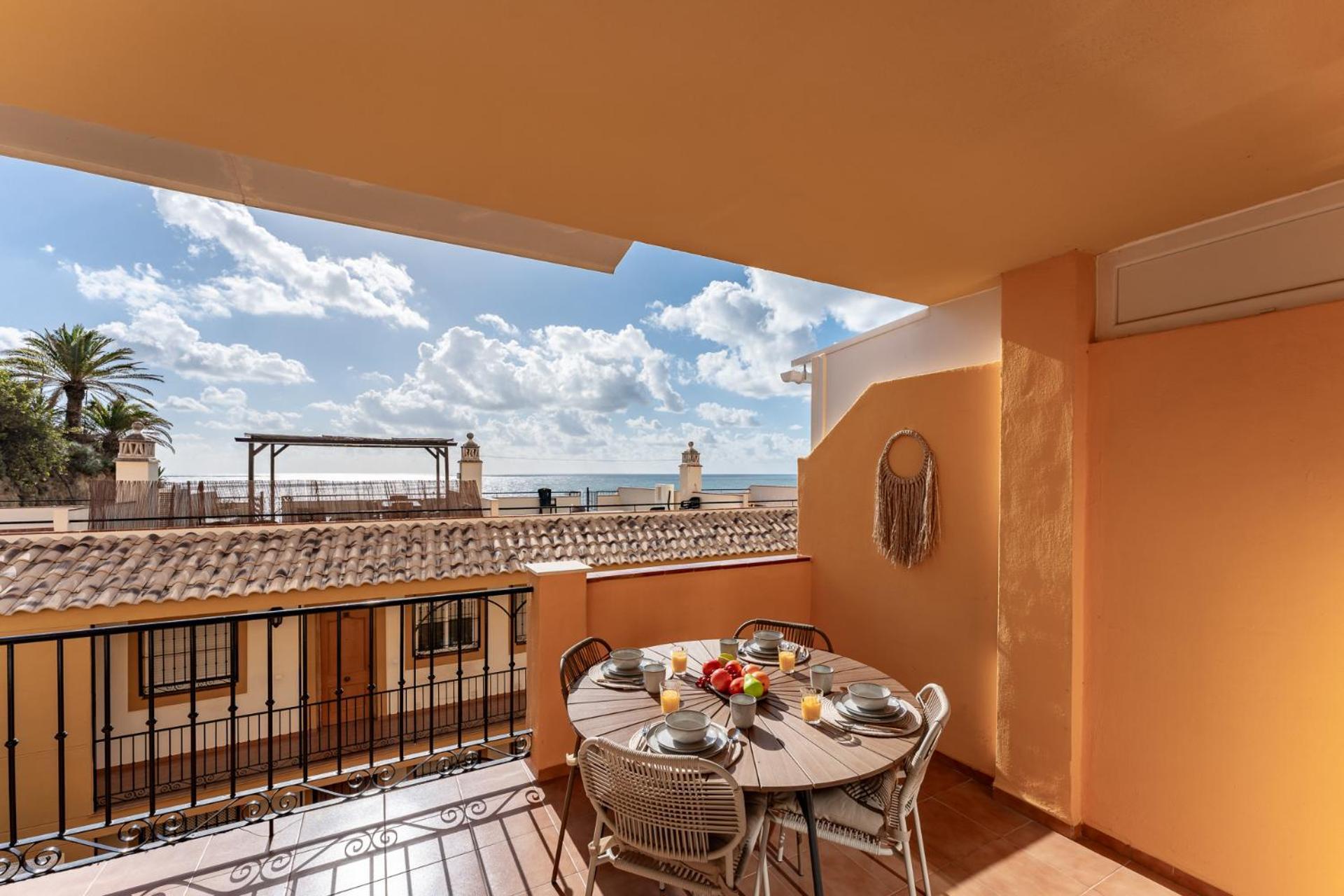 Апартаменты Horizon Del Mar, 2Bd Terrace, Sea View & Pool & Parking Бенальмадена Экстерьер фото